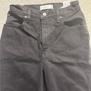 Abercrombie & Fitch Dark Gray Ultra High Rise Jeans